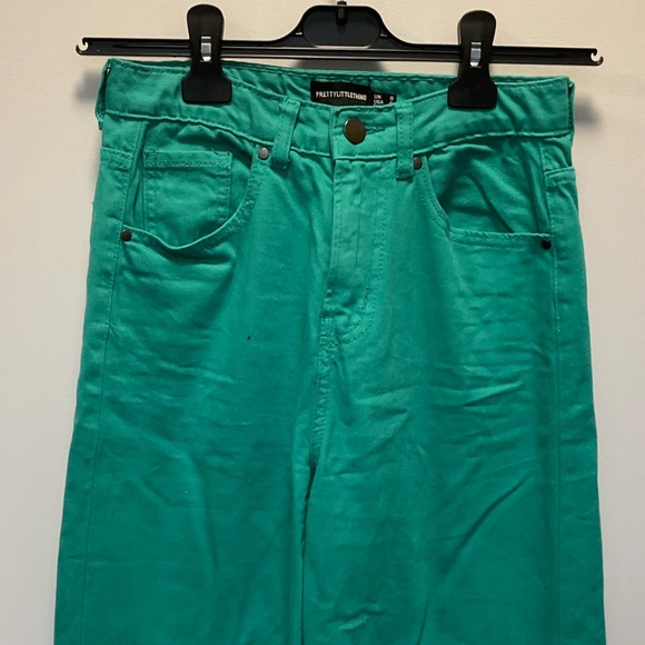 teal green jeans, new without tags - Picture 3 of 3